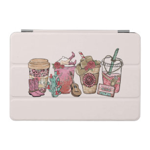 Country Cowboy Coffee Cups   Western-Themed iPad Mini Cover