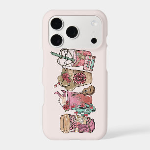 Country Cowboy Coffee Cups Western-Themed iPhone 17 Pro Case