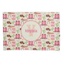 Country Cowgirl Boots Adorable Stick Horse Western Pillow Case