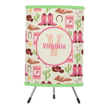 Country Cowgirl Boots Adorable Stick Horse Western Tripod Lamp by LilPartyPlanners at Zazzle