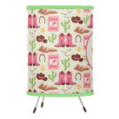 Country Cowgirl Boots Adorable Stick Horse Western Tripod Lamp (Left)