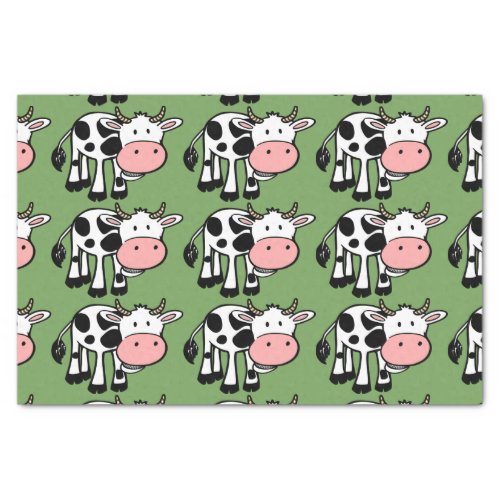 country cows tissue paper