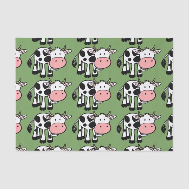 country cows tissue paper (Front)