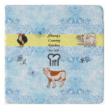 Country Cows Trivet