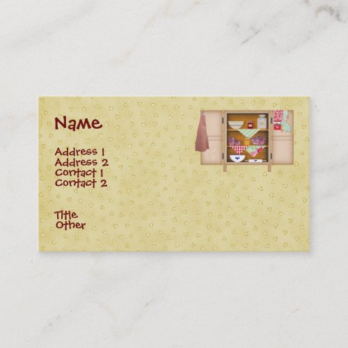 Country Cupboard Profile Card