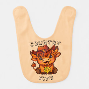 COUNTRY CUTIE BABY BIB