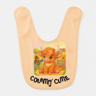 COUNTRY CUTIE BABY BIB