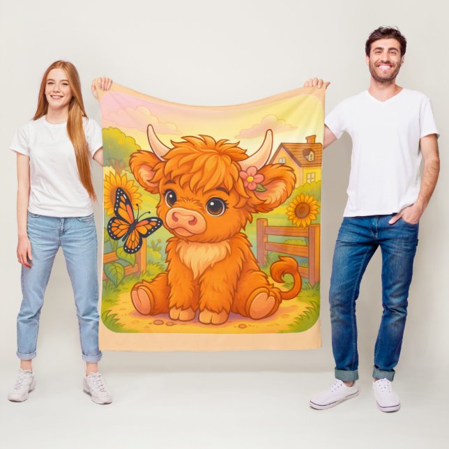 COUNTRY CUTIE FLEECE BLANKET (In Situ)