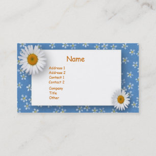 Country Daisies Business Card