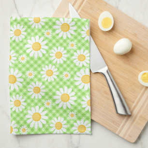 Country Daisy Kitchen Towel