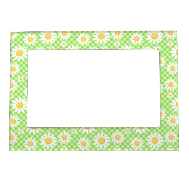 Country Daisy Magnetic Frame (Front)