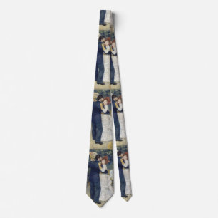 Country Dance by Pierre Renoir, Vintage Fine Art Tie
