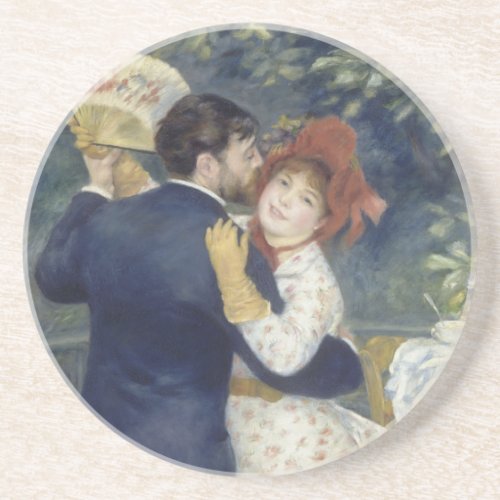 Country Dance _ Renoir Impressionist Painting Coaster