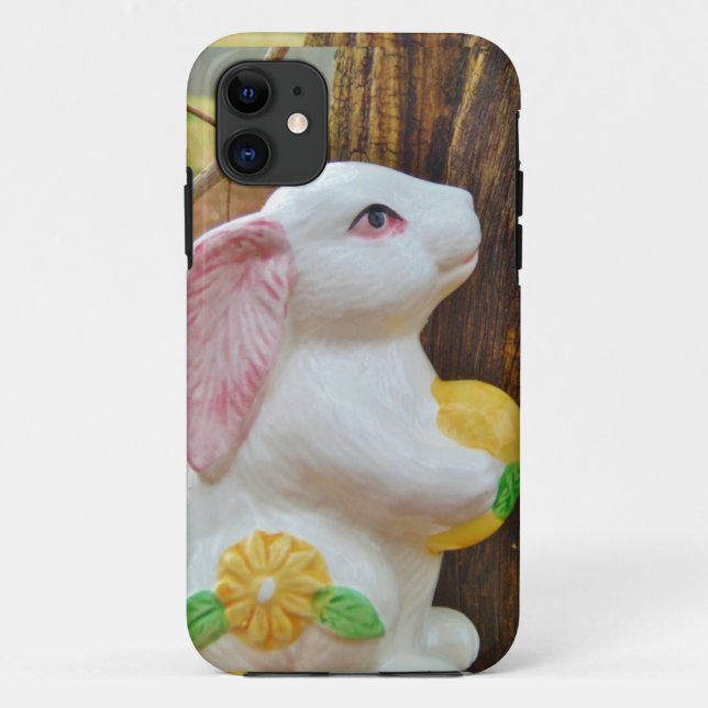 Country Easter Bunny Case-Mate iPhone Case (Back)