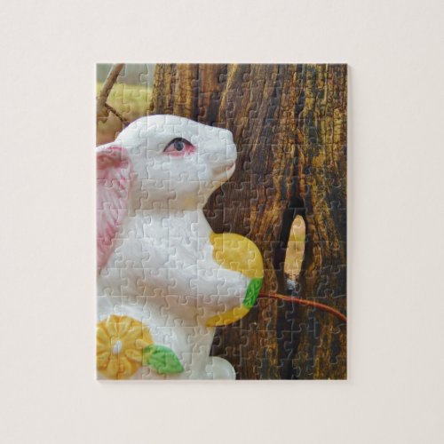 Country Easter Bunny Jigsaw Puzzle