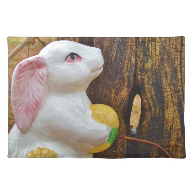 Country Easter Bunny Placemat (Front)