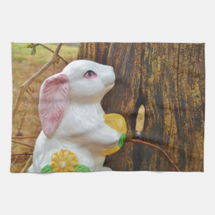 Country Easter Bunny Towel