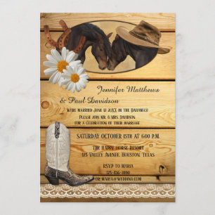 Country Elope or Post Wedding Party Invitation