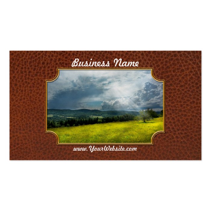 Country   Eternal hope Business Card Template