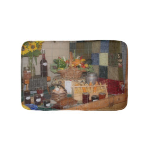 Country Fair Harvest Display Bathroom Mat
