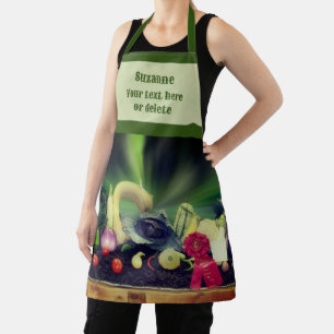 Country Fair Prize Vegetables Personalized Apron