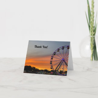Country Fair Thank You Card