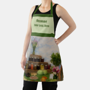 Country Fair Vegetables Personalized Apron