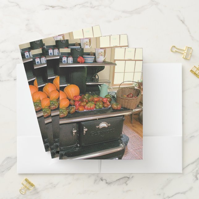 Country Fall Harvest Pocket Folder (In Situ)