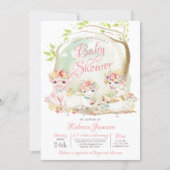 Country Farm Animals Baby Shower Invitation (Front)