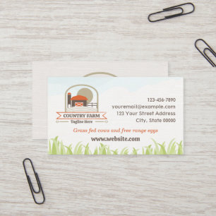 Country Farm Business Card