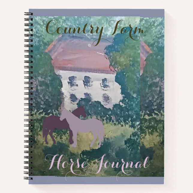country farm horse journal (Front)