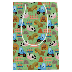 Country Farm Life Medium Gift Bag