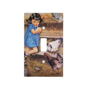 Country Farm Light Switch