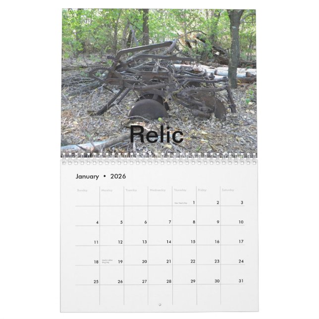 Country, Farm, Ranch and Rural - 2012 Calendar (Jan 2026)