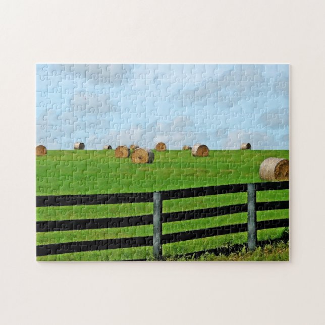 Country Farm Scenic Jigsaw Puzzles For Adults (Horizontal)