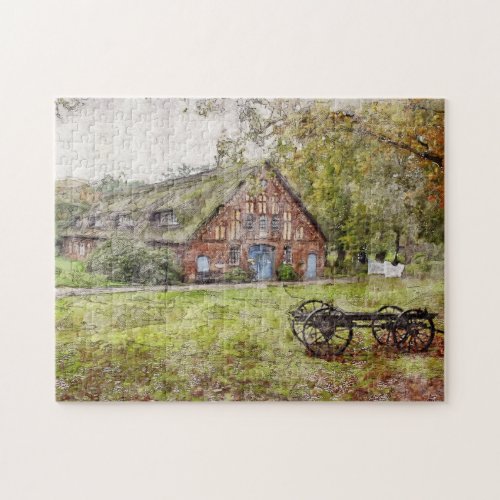 Country Farmhouse Puzzle