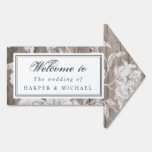 Country Farmhouse Wedding Welcome Sign at Zazzle