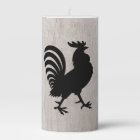 Country Faux wood rooster lovers