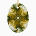 Country Fayre - Fractal Art Ceramic Ornament