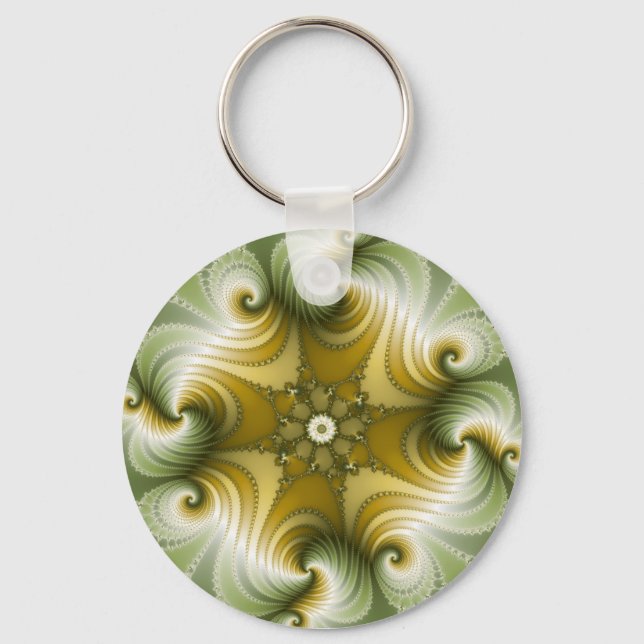 Country Fayre - Fractal Art Keychain (Front)
