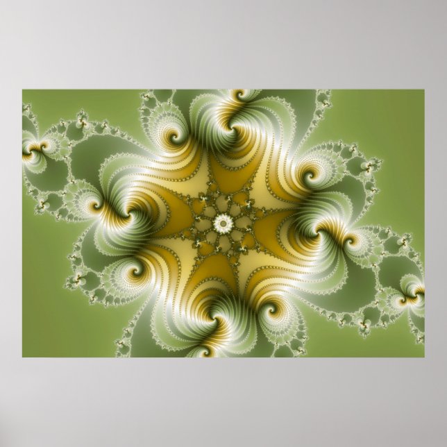 Country Fayre - Fractal Art Poster (Front)