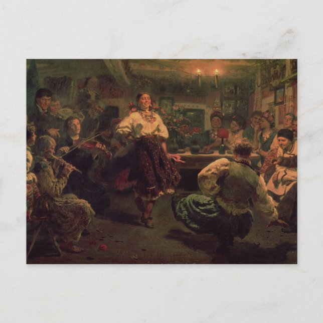 Country Festival, 1881 Postcard (Front)