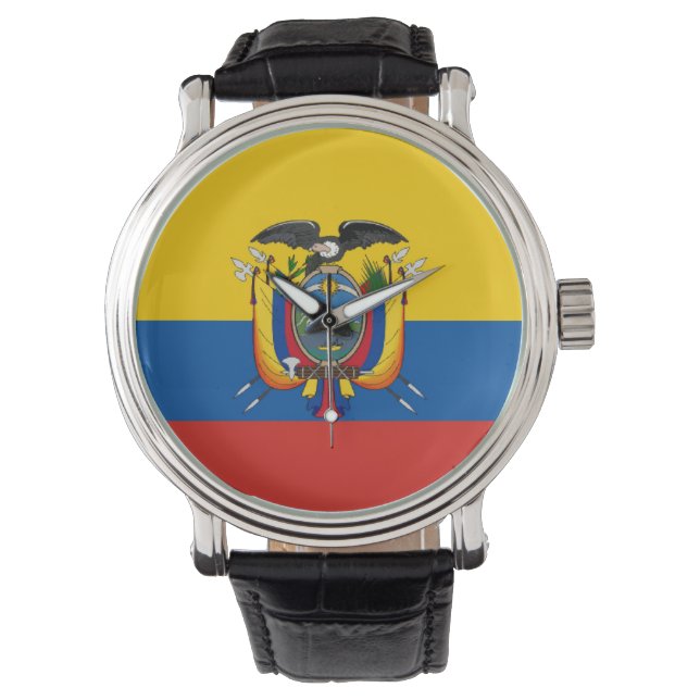 country flag ecuador watch (Front)
