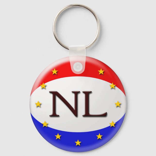 Country Flag Keychain (Front)