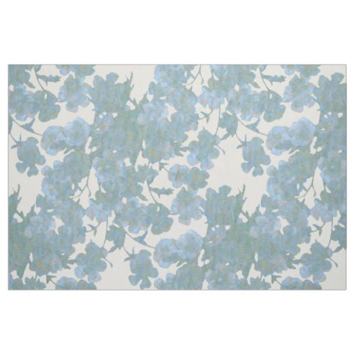 Country Flora on French Buttercream Large Fabric