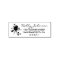 Country Floral Address Stamp