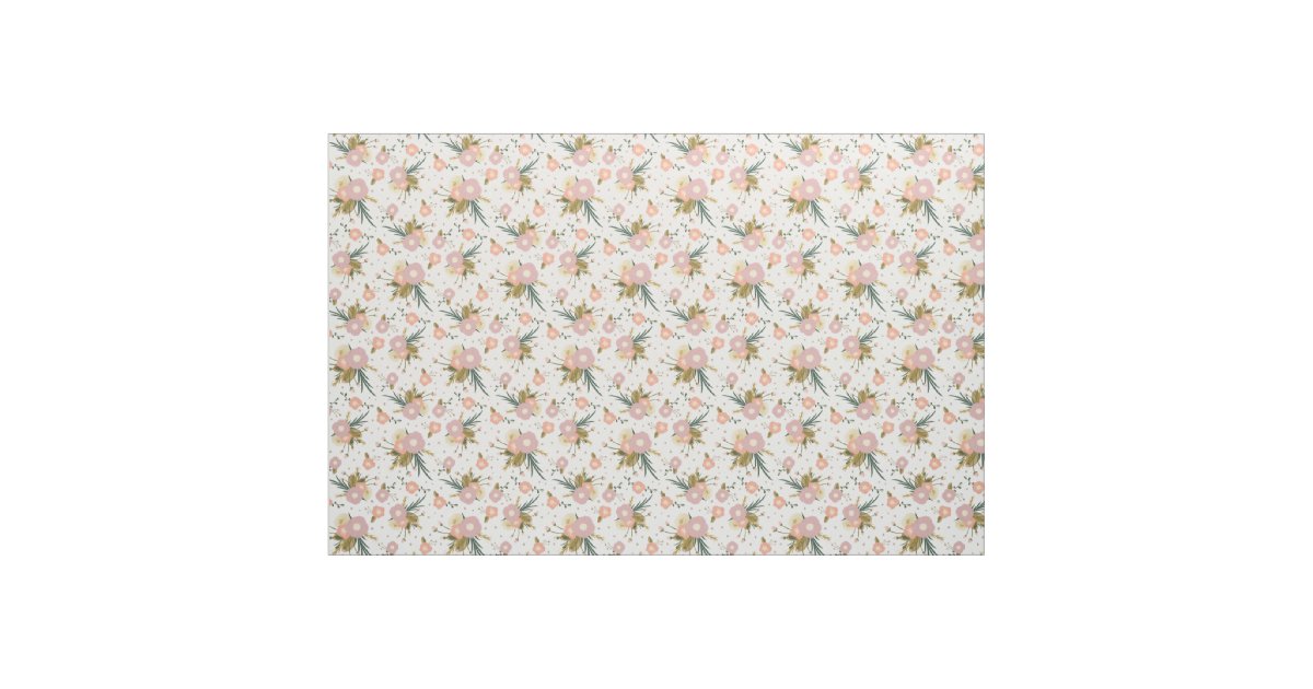 Country Floral | Fabric | Zazzle