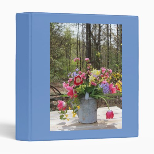 COUNTRY FLORAL SPECIAL PHOTO ALBUMN 3 RING BINDER