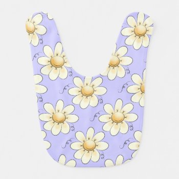 Country Flowers Lilac Unisex Bib by Visages at Zazzle