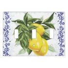 Country French European Toile Lemons